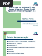 protótipo de um ambiente 3d para jogos