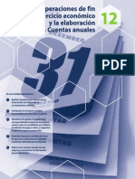 Las Operaciones de Fin Del Ejercicio Económico y La Elaoración de Las Cuentas Anuales