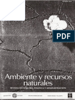 Revista de Ambiente y Recursos Naturalles III.1 Segunda Parte