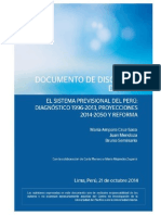 El Sistema Previsional Del Perú_ Diagnóstico, Proyecciones y Reforma (1)
