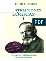 Husserl Investigaciones Lc3b3gicas i