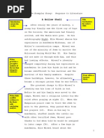 A Hollow Shell: 10 Grade Exemplar Essay: Response To Literature