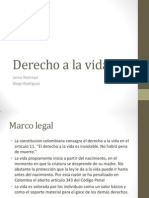 Derecho a La Vida