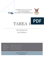 Programación en Fortran para resolver un sistema matricial de ecuaciones proveniente de un problema de mecánica de sólidos