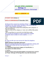 Unit 1 Lesson 1,2,3 Worksheet