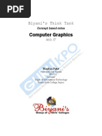 Computer Graphics & Image Processing