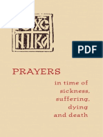 Prayers in Times of Sickness, Suffering, And Death
