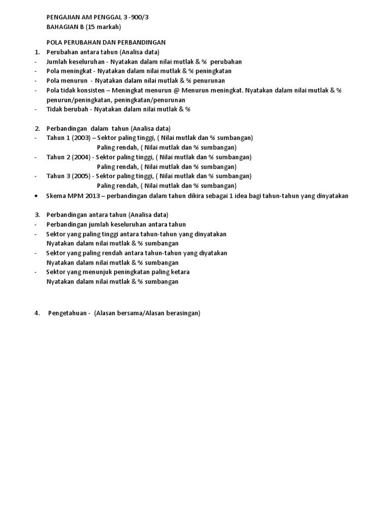 Pengajian Am Bahagian B