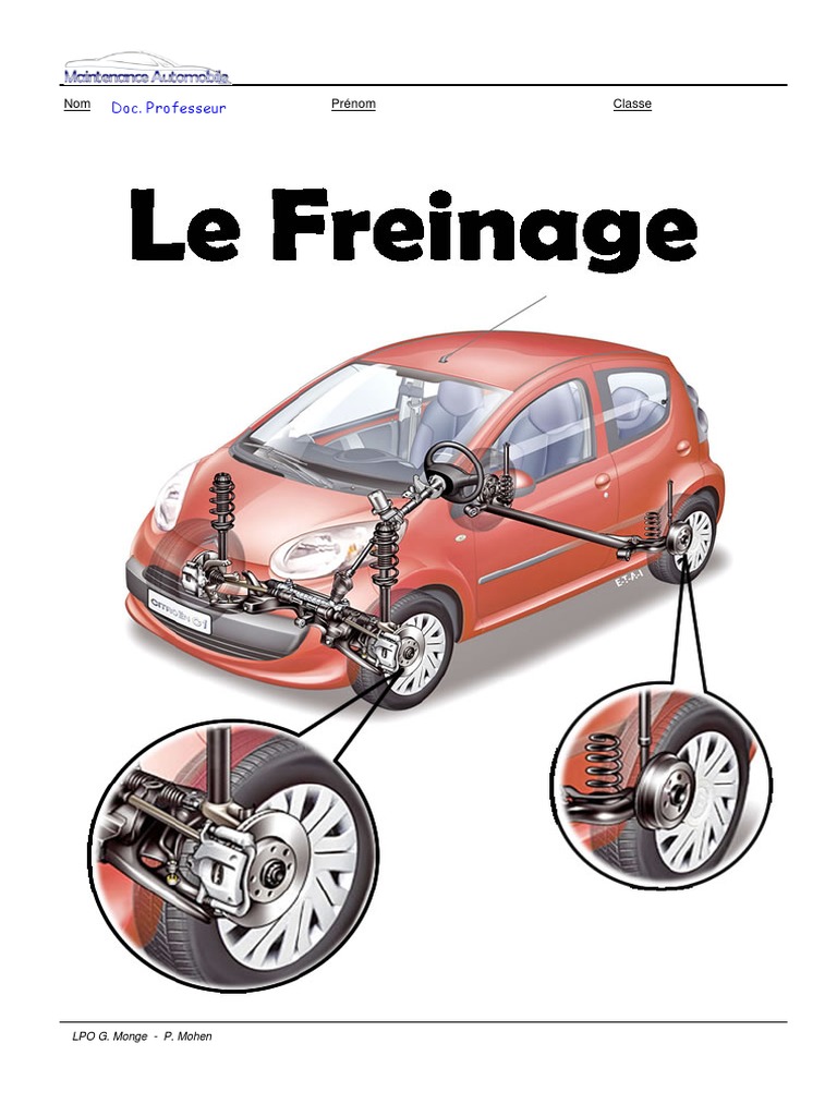 Système de Freinage Automobile | PDF | Maison et jardin | Sciences et ...