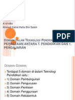 Domain Dalam Teknologi Pendidikan