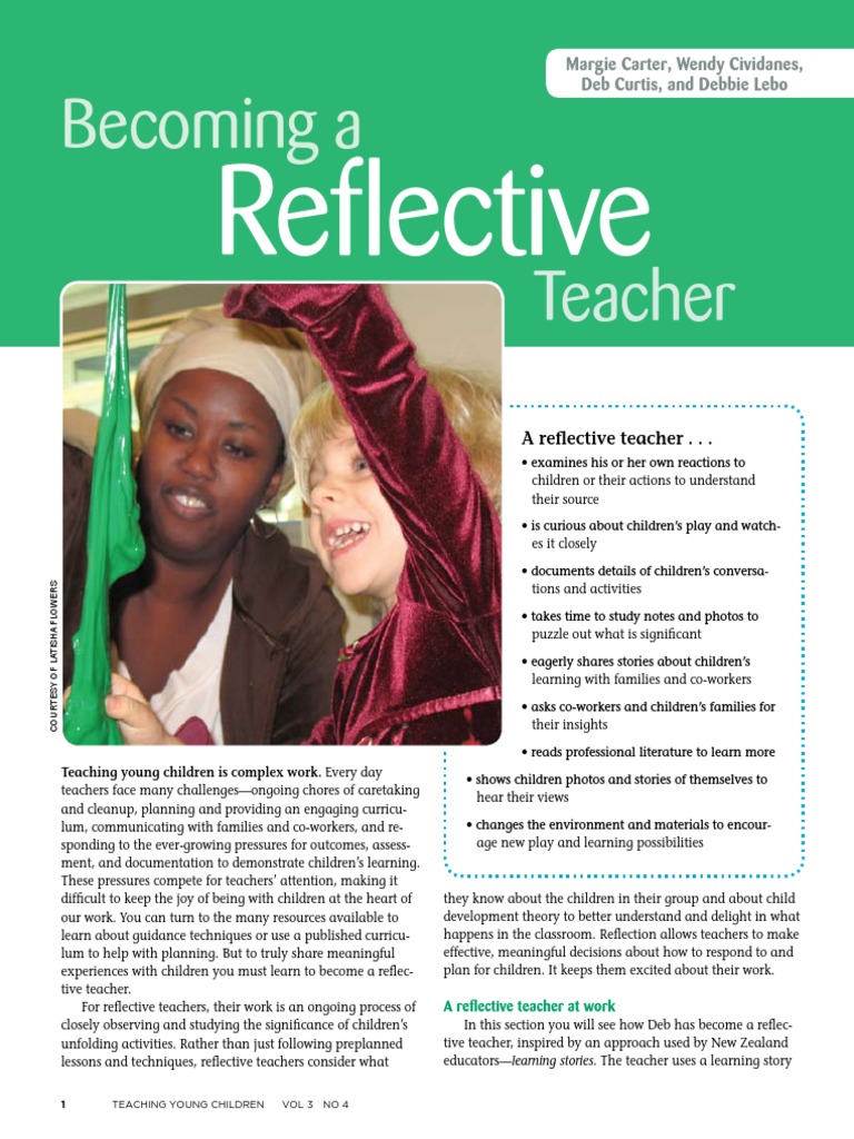 Becoming a Reflective Teacher | PDF | Self-Improvement