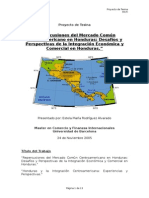 Repercusiones del Mercado Común Centroamericano en Honduras