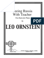 Seeing Russia With Teacher: Leo Ornstein