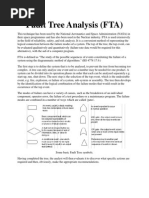 Download Fault Tree Analysis FTA by yashar2500 SN245922933 doc pdf