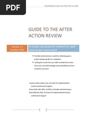 After Action Review