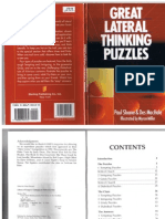 Great Lateral Thinking Puzzles