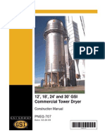 12', 18', 24' and 30' GSI Commercial Tower Dryer: Construction Manual PNEG-707