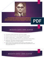 Dato Onn Jaafar School Presentation