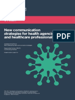 New Communication Strategies For Health Agencies and Healthcare Professionals