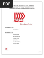 Download Marketing Plan for New Pen Drive Dilato launch by Vamsi SN24593074 doc pdf