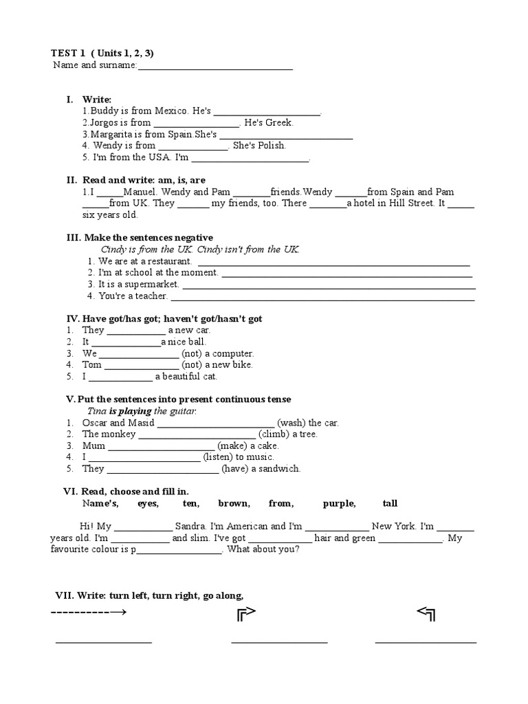 1 Test V Novo | PDF