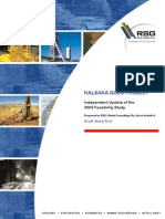 Kalsaka Feasibility Study - 2006 Update