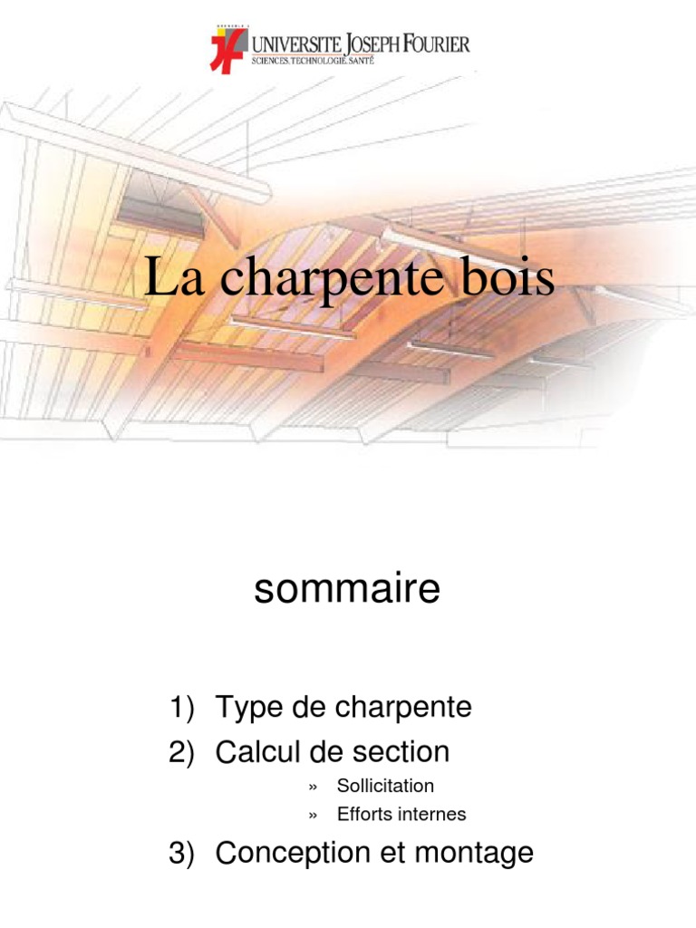 Types et conception de charpentes en bois | PDF | Bois (matériau de ...