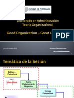 Sesión 1 - Good Organization - Great Leadearship (11-10-14).pptx