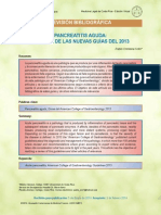pancreatitis aguda revision 2013