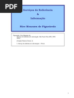 Servicos de Referencia e Informacao  - Nice Menezes de Figueiredo