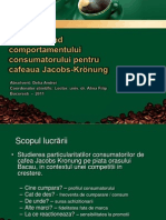 Studiu Vizand Comportamentul Consumatorilor Pentru Cafeaua Jacobs Kronung - Andrei Delia