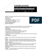 2d Editing Autocad