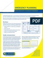 Household Planning Sheet