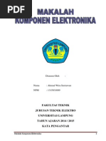 Download Makalah Komponen elektronika by NikenDyahPrabandari SN245967407 doc pdf