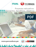 3.- Proyectos Educativos - Beneficios