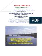 SERVICIOS TURISTICOS CHIRA TOURS.doc