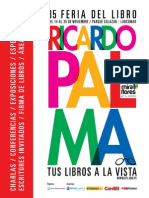 Programación de la Feria Ricardo Palma