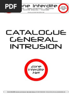 Download Catalogue Intrusion Site Zone Interdite by Andrea Massi SN245970234 doc pdf