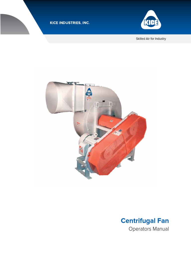 Fan Manual.pdf Belt (Mechanical) Bearing (Mechanical)