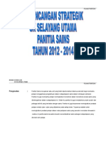 Pelan Strategik Format Baru Panitia Sains 2010 Sept