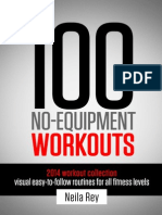 100 No Equipment Workouts 2014 by Neilarey