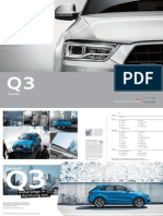 Audi Q3 Product Catalogue (DE, 2015)