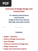 Overview of Bridge Design and Construction