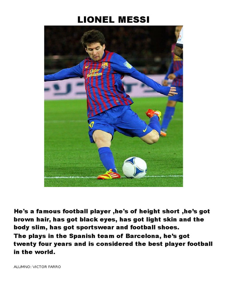 Lionel Messi: Profile and Stats | PDF