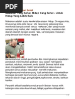 Download Artikel Makanan Sehat by Mufidah Kallaa SN245987915 doc pdf