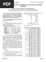 3D-FEM Strength Analysis for the Influence of Corrosion over Oil Tanker Ship 