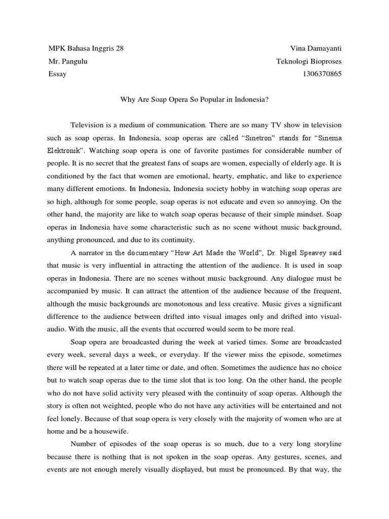 What is soaps in writing image