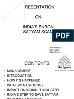 presentation on satyam