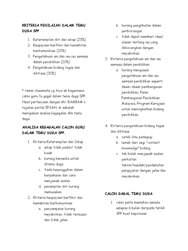 Perkongsian Temuduga Aween