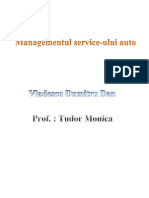 Managementul Service-Ului Auto